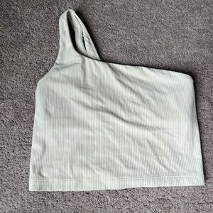 Lululemon asymmetrical crop top